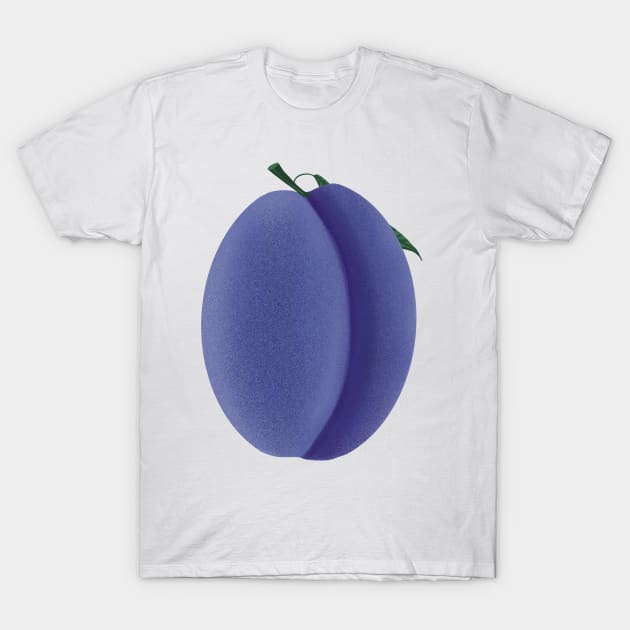 Plum T-Shirt by ArtKsenia